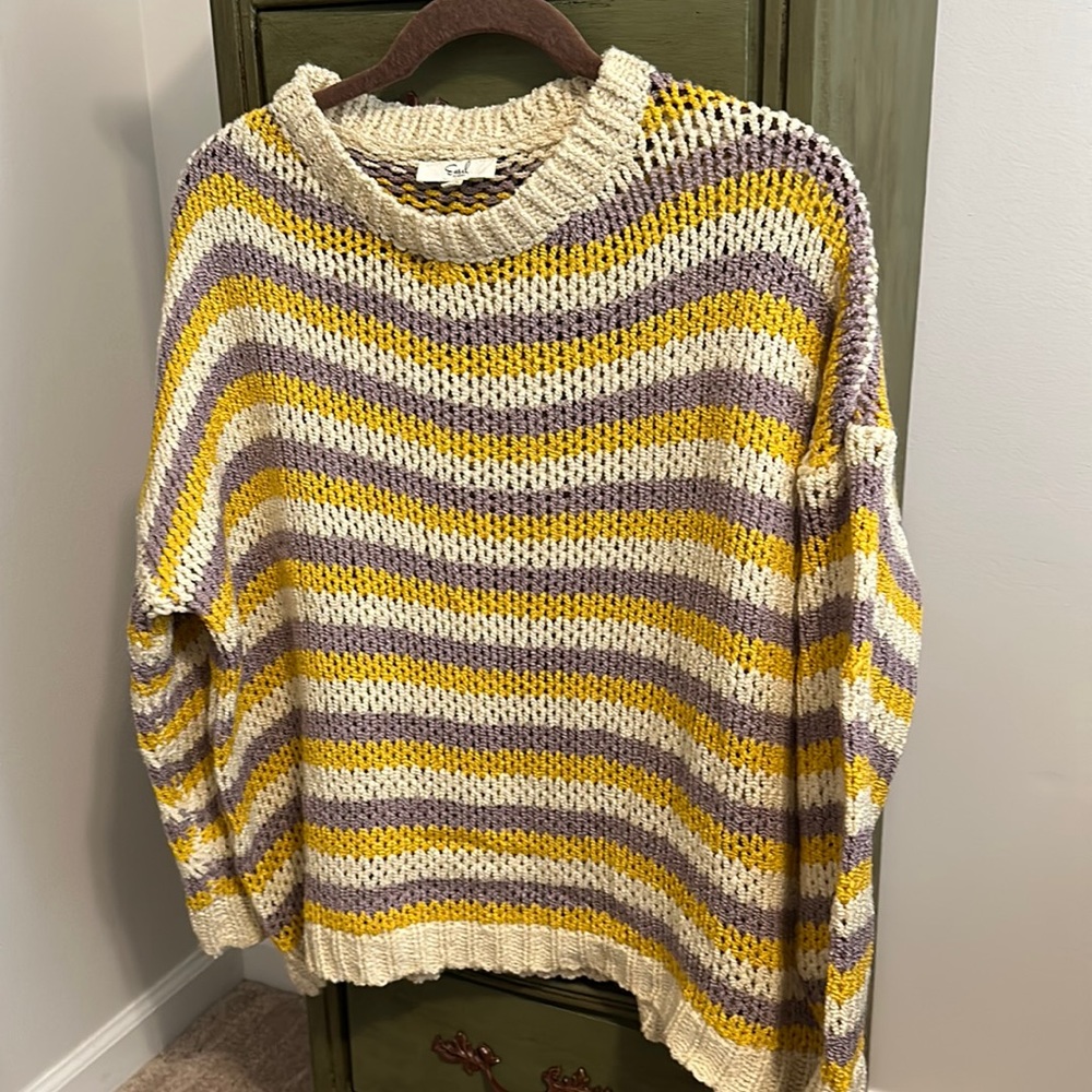 Easel sweater